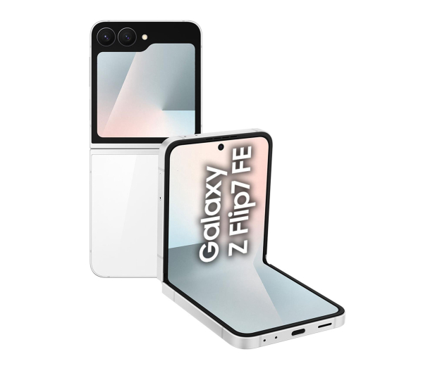 Samsung Galaxy Z Flip7 FE 8/256GB Biały - 1344206 - zdjęcie